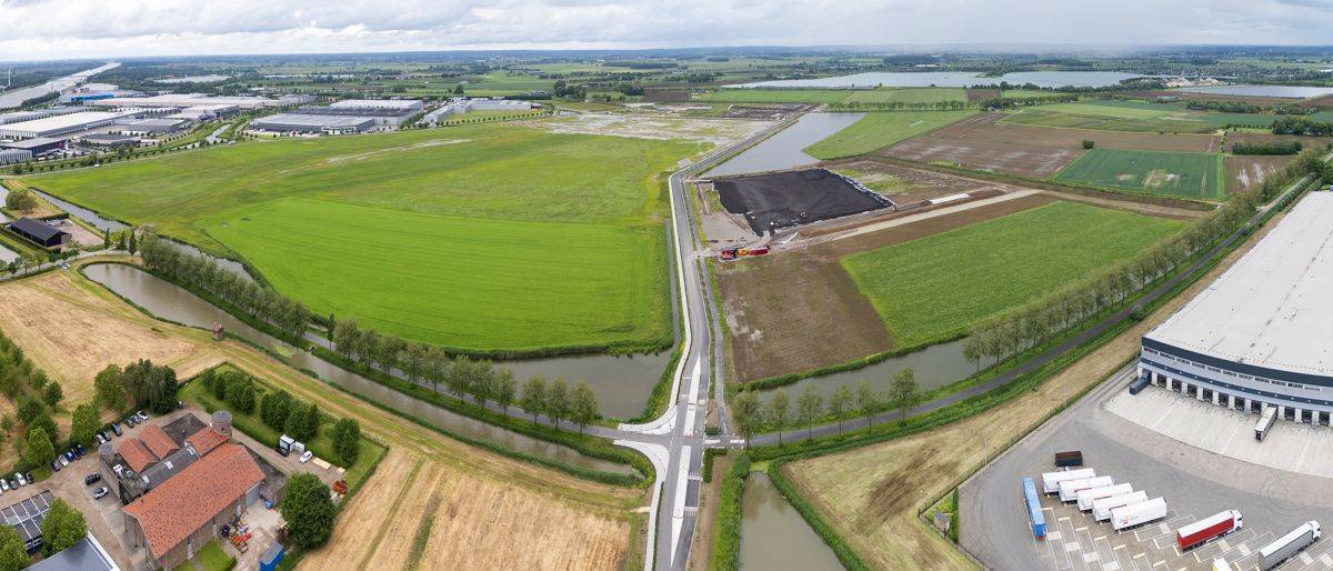 Medel panorama beeld